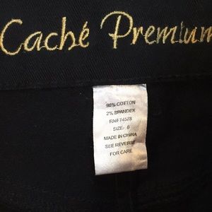 Cache Jeans - Boot cut with gold chain accents Cache Jeans - Boot cut with gold chain accents